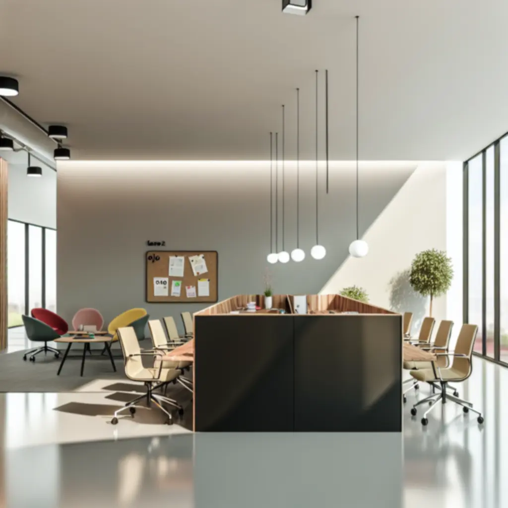 Interior view of KLOPA LTD's collaborative office space